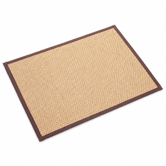 Florenta Japanese Tatami Mat Rattan Floor Mat Breathable Non-Crawling 40x30cm (Color 1)