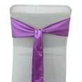 thumbnail image 2 of Darling Souvenir Pack Of 200 Satin Chair Sashes Bow Sash For Wedding & Events Supplies Party Decoration Chair Cover Sash - Colors Available, 2 of 5