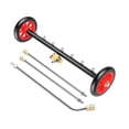 thumbnail image 2 of Terraxo Nettoyeur Haute Pression pour Châssis avec Acier Résistant à l'Usure, action de Nettoyage Puissante, Tiges d'Extension Incluses, Roues à Connexion Rapide Adaptées pour l'Entretien des Véhicules, Style de surface Extérieure, 2 of 8