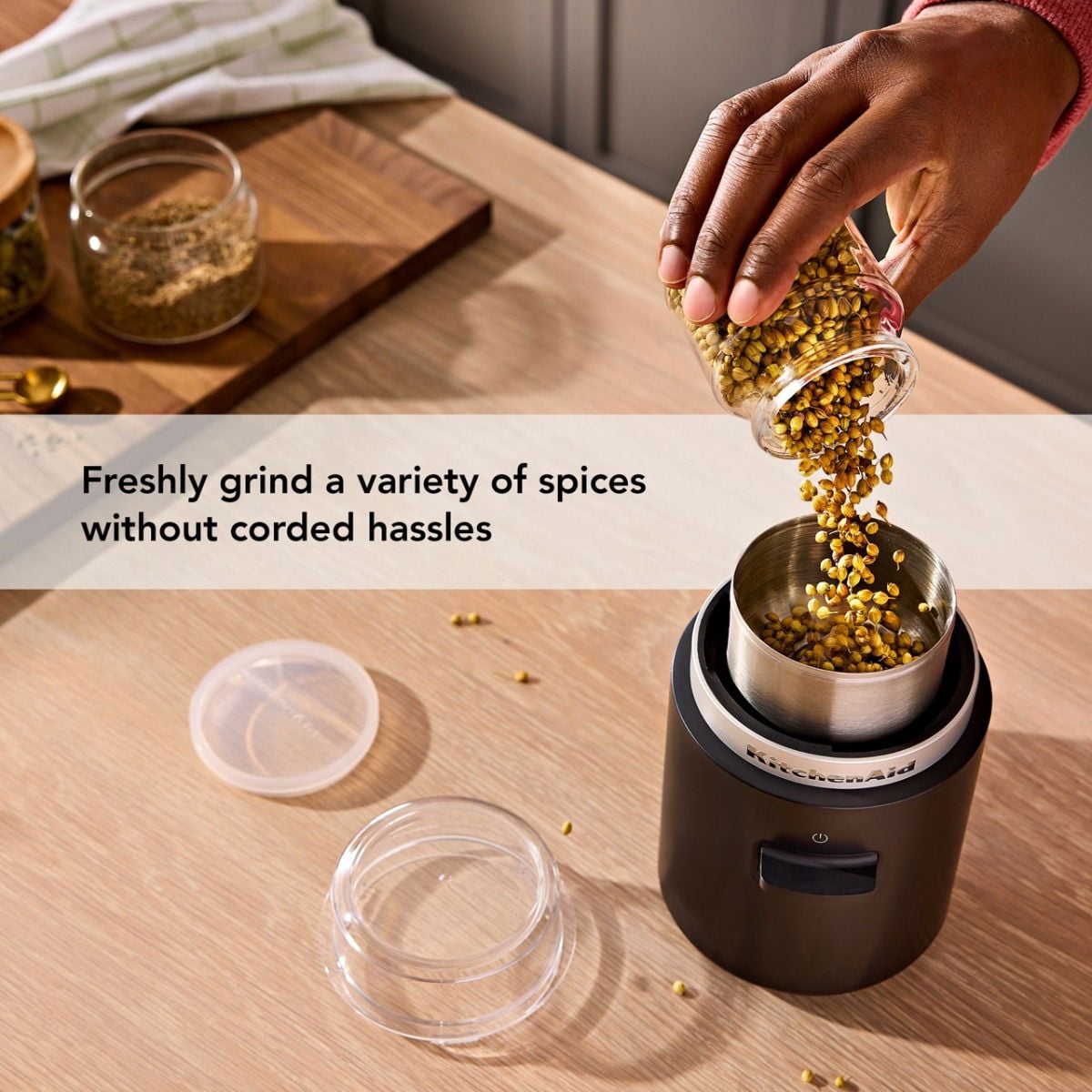 KitchenAid Go™ Spice Grinder Accessory | For KitchenAid™ Go Cordless Blade Coffee Grinder