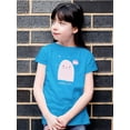 thumbnail image 2 of Spooky Night. Cute Sleepy Ghost T-Shirt Juniors -Image by Shutterstock,  Small, 2 of 4
