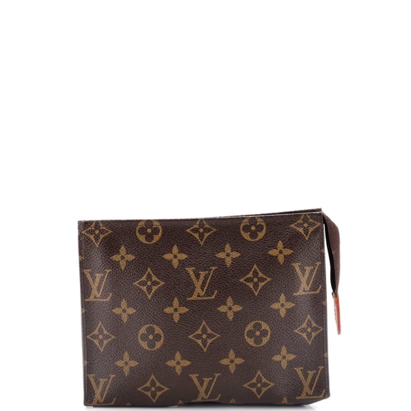Pre-Owned Toiletry Pouch Monogram Canvas 19 By Rebag