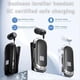 thumbnail image 2 of K88 Lavalier Bluetooth 5.4 Headphone Talk/Music Time 20 Hours White, 2 of 5
