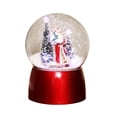 thumbnail image 1 of Bearachild Caja de música navideña luminosa, bola de cristal de Papá Noel, cajas musicales decorativas, bola de nieve con luz LED para Kits de decoración para fiestas Papá Noel, 1 of 6