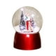 thumbnail image 1 of Inteprter Caja de música de Navidad Giratoria Papá Noel Muñeco de nieve Bola de cristal Cajas musicales decorativas adorables Luz LED Bola de Kits de decoración para fiestas Papá Noel, 1 of 6