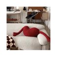 thumbnail image 4 of Almohada de corazón rojo, almohada de corazón rojo, almohada de corazón de felpa de dibujos animados, almohada de corazón de felpa linda, la mejor de su clase, 4 of 10
