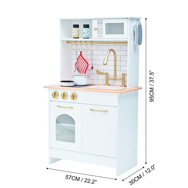 Teamson Kids Play Kitchen Little Chef Boston Classic Kids Kitchen