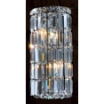 thumbnail image 1 of Worldwide Lighting W23511C8 Cascade 2-Light 8" ADA Wall Sconce in Chrome with Clear Crystals, 1 of 3