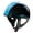 Cupid - Blue, variant on FULMER AF90 Flat Black DOT Approved Plush Adult Motorcycle Helmet