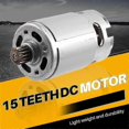 thumbnail image 4 of 15 Teeth 10.8V DC Motor Replacement for BOSCH GSR 1080-2-Li, 4 of 4