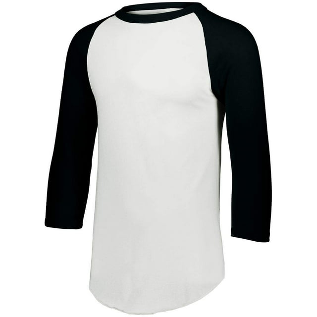 Augusta Sportswear Chandail de Baseball pour Homme 2.0, 2TG, Blancnoir