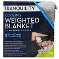 thumbnail image 2 of Tranquility 15lb Cooling Weighted Blanket, Griffon Gray, 2 of 6