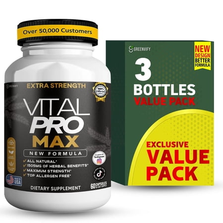 GreenVify Vital Pro Max Daily Wellness Supplement – Supports Energy, Vitality & Overall Balance