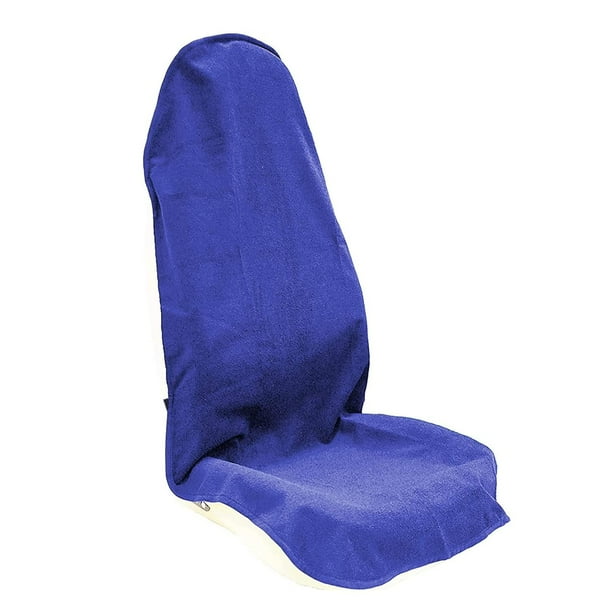 Funda de asiento de coche LoyaGour impermeable azul 75x142 cm