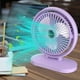 thumbnail image 1 of Ventilador de sobremesa silencioso de 3 velocidades de 9 pulgadas con soporte ajustable • dirección de viento multiángulo • Refrigeración potente para oficina y dormitorio • Ventilador pequeño, 1 of 9