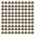 thumbnail image 1 of Rivets de Tête Ronds, 10mm Diamètre Galvanoplastie 100 Ensembles Clous de Rivet de Champignon Léger pour Sacs pour Chaussures Bronze, 1 of 8