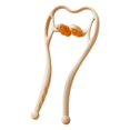 thumbnail image 1 of MERIGLARE Neck Shoulder Self Massager Hand Roller Shoulder Relaxer S‐Shaped Curve Design Orange, 1 of 9
