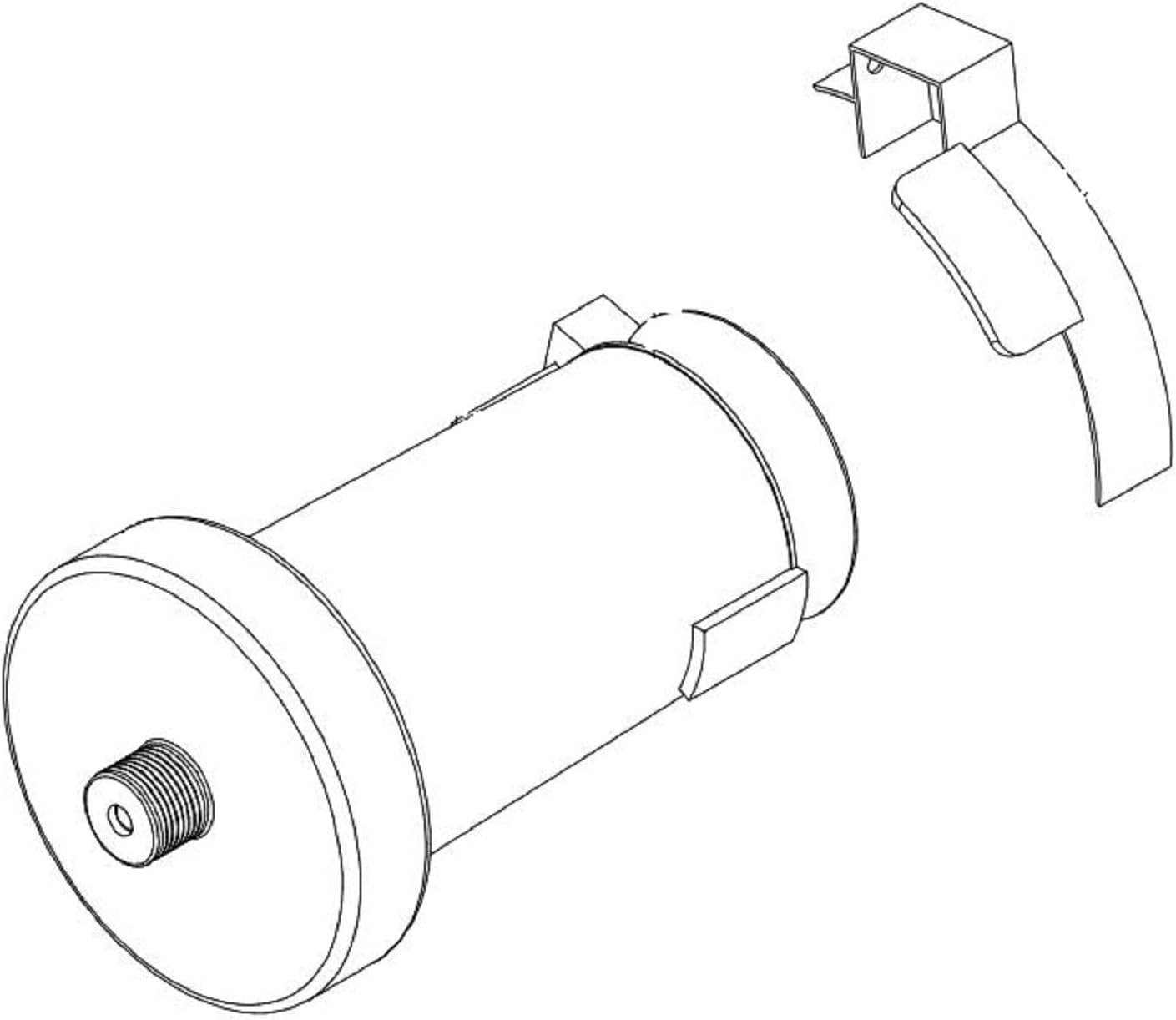 Hydra Fitness Exchange Motor Set SemiAssembly 1000444919 Works 7.8AT