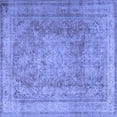 thumbnail image 1 of Ahgly Company Indoor Square Persian Blue Traditional Area Rugs, 5' Square, 1 of 4