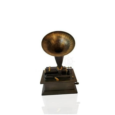 C1901 Edison Standard Phonograph Replica Sculpture