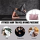 thumbnail image 4 of Bolsa de viaje tipo tote para mujer con funda para carrito y bolsillo impermeable | Bolsa de gimnasio impermeable para entrenar y llevar contigo | Diseño multicompartimento para portátil de 15,6" |, 4 of 9