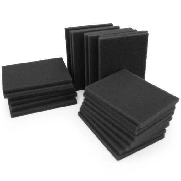CASEMATIX 3x4 Card Dividers for Toploader & Trading Card Storage, 24-Pack Foam Precision Cut