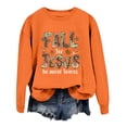 thumbnail image 1 of Huaizzzy T-Shirt à Manches Longues pour Femmes, Col Rond, Imprimé, Fermeture Éclair devant, Chandails en Molleton de Noël Décontractés, 1 of 4