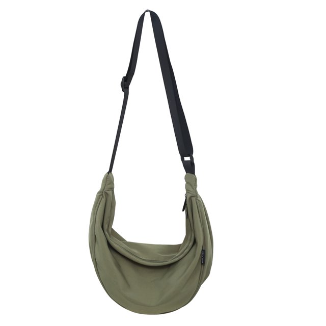 Bolso de hombro con bola de masa para mujer Bolso con bola de masa fruncida Bolso bandolera grande (verde)