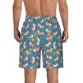 thumbnail image 3 of Naloa Corgi with Flowers Men's Beach Shorts, Surfing shorts, Swim trunks, Quick Dry Swim Trunks for Surfing Beach Fun - Large, 3 of 9