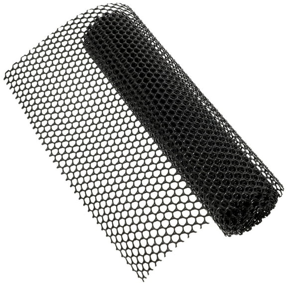 IFANLANDOR 1 Roll Garden Mesh Netting Plastic Hexagonal Black for Corrosion Resistance and Long Term Use