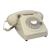 Corded Telephone Retro Rotary Dial Phone, Old Fashion Decorated Antique Telephone Wired Landline Telephones for Home Office School Hotel Decor …