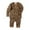 Coffee, variant on WERYOUNG Toddler Baby Girls Leopard Print Clothes Set Long Sleeve T-Shirts Tops And Pants 2pcs Outfits Infants Dailywear, 2-3 Years, Beige
