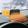 thumbnail image 3 of Calentador de coche de 150W, calefacción de parabrisas, desempañador, desempañador ajustable con toma de encendedor, pequeño ventilador Paneles de instrumentos para automóviles 12V Negro Tipo 1 Scienceny VI016217-01B, 3 of 6