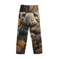 thumbnail image 3 of Fotbe Cute Fallen Leaf Koala Men's Pajama Pants,Sleepwear Pants,Pj Bottoms Drawstring And Pockets-Small, 3 of 7