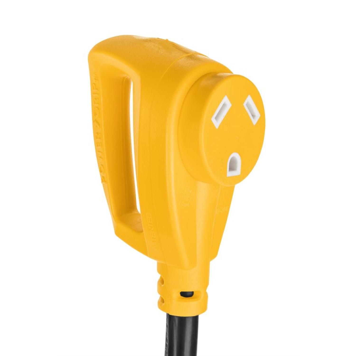 50AM / 30AF Power Grip 18" Dogbone - 90M / 90F 125V / 3750W Camco