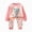 H01-Pink, variant on TOWED22 Toddler Boy Clothes Fall Outfits Color Block Striped Long Sleeve Sweatshirts and Long Pants 2Pcs Boys Clothing Size:3-4 Y,Color:Watermelon Red