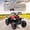 Black, variant on TROPOW Electric Ride On Cars with Remote Control,6V Kids Ride-On ATV – Fun, Safe, and Thrilling Outdoor Adventure Toy,Rose Red