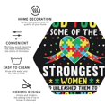 thumbnail image 3 of Honeii I Love With Autism Print Leather Coaster Set of 4, Ideal for Safeguarding Your Furniture from Drinks Spills and Effortless Cleanup-Hexagon, 3 of 6