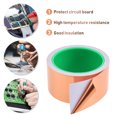 thumbnail image 3 of 2 Rolls Adhesive Tapes Double-Sided Copper Foil Tapes for Shielding Repairing DIY Crafts, 3 of 8