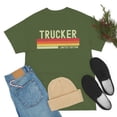 thumbnail image 4 of Trucker Funny Job Title Profession Worker Truck Driver T-shirt, 4 of 4