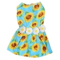 thumbnail image 4 of Vestido para perro NikouMX Vestido Floral Lindo Princesa Cachorros, 4 of 8