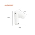 thumbnail image 5 of Audífonos True Wireless con cancelación de ruido JBL Vibe Beam 2 Blanco, 5 of 5
