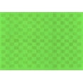 thumbnail image 1 of Ahgly Company Indoor Rectangle Checkered Green Modern Area Rugs, 7' x 9', 1 of 4