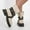 #163-White, variant on Roncen Women's Casual Winter Ankle Boots - British Style Round Toe Chunky Low Heel Shoes with Buckle Strap and Solid Color Design