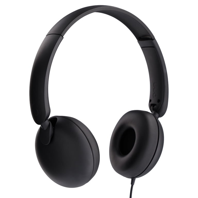 onn On-Ear USB-C Headphones, Black photo 8