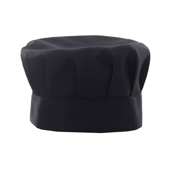 CRAFTHROU 1Pack Chef Hat Adult Mushroom Shape Durable for Cooks in Hotels