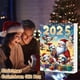 thumbnail image 4 of pstuiky Calendario de cuenta regresiva para Navidad 2025, lindo adorno acrílico, caja de regalo navideña para familiares y amigos, 4 of 5