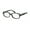 Black/Black Gunmetal Sig C, variant on Coach 0HC6105 Full Rim Rectangle Womens Eyeglasses - Size 51 (Black/Black Gunmetal Sig C)