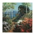 thumbnail image 3 of Unknown 20x20 Black Modern Framed Museum Art Print Titled - Bay Garden, 3 of 5