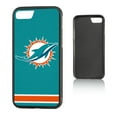 thumbnail image 5 of Miami Dolphins iPhone Stripe Design Bump Case, 5 of 5
